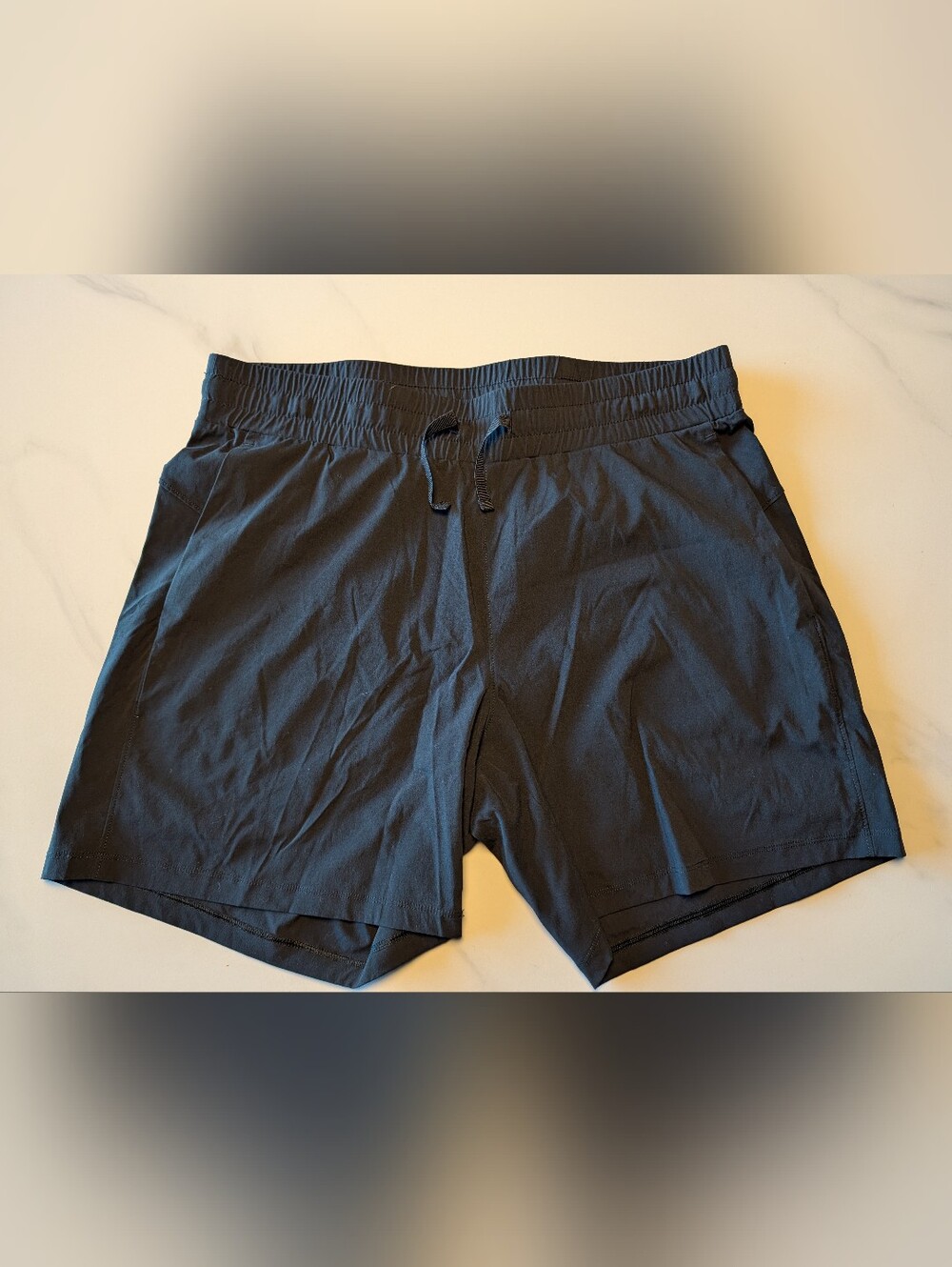 Tuff Athletics Black Athletic Drawstring Shorts